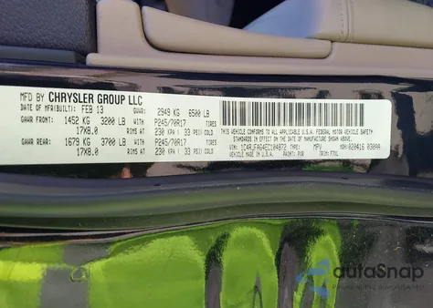 2014 Jeep Grand Cherokee Laredo z USA, uszkodzony, nr VIN 1C4RJFAG4EC104872